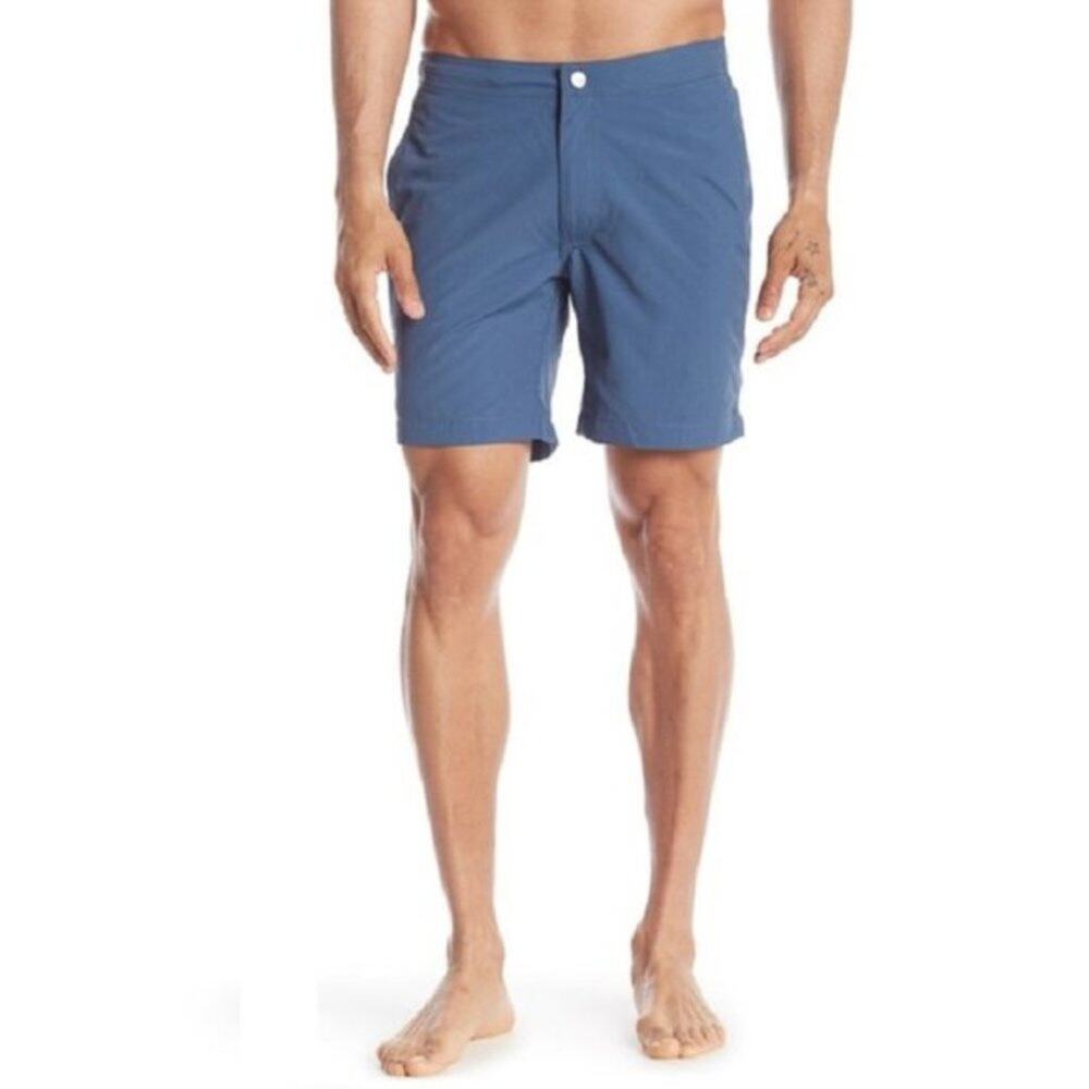 Onia The Calder lined flat front swim trunk shorts sz XXL